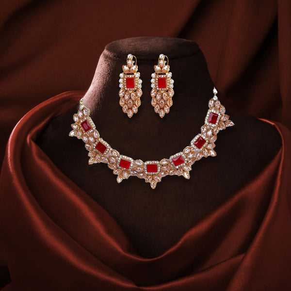 Crimson Charm Necklace