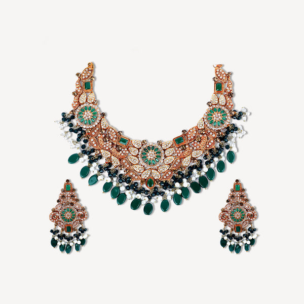 Noorsay Rang Mahal Necklace