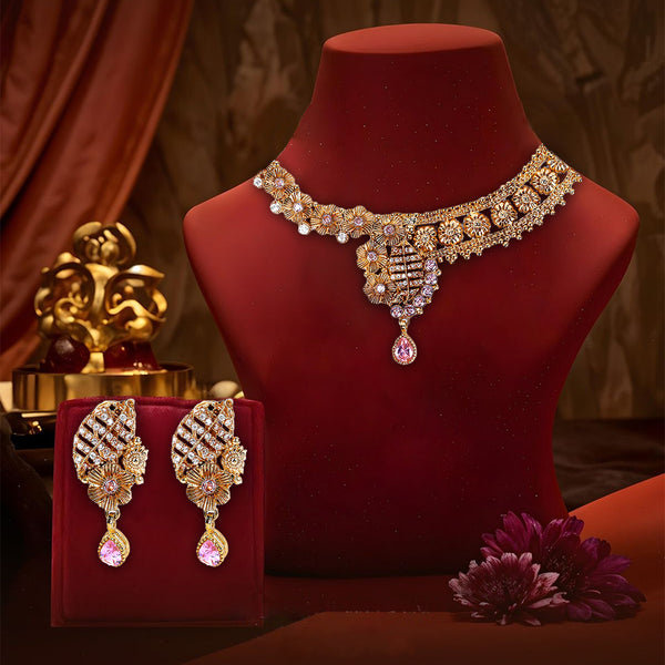 Noorsay Gulrosh Necklace