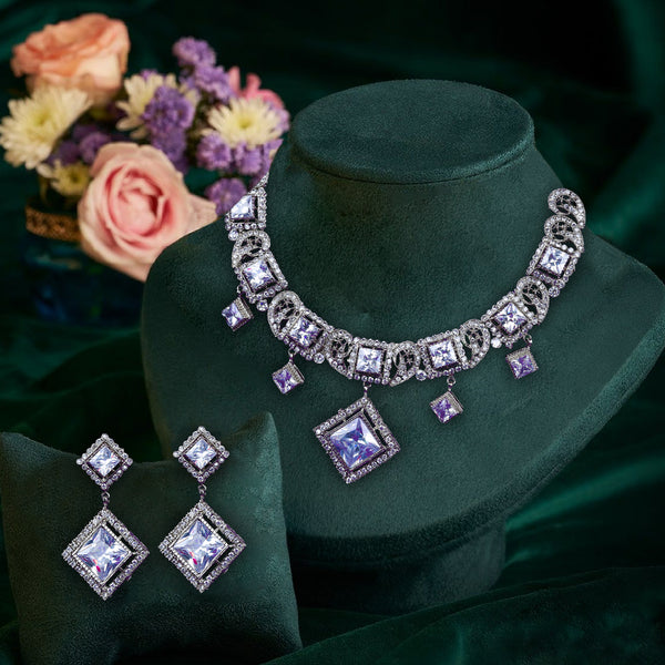 Silver-Plated with Original Zarqoon Necklace