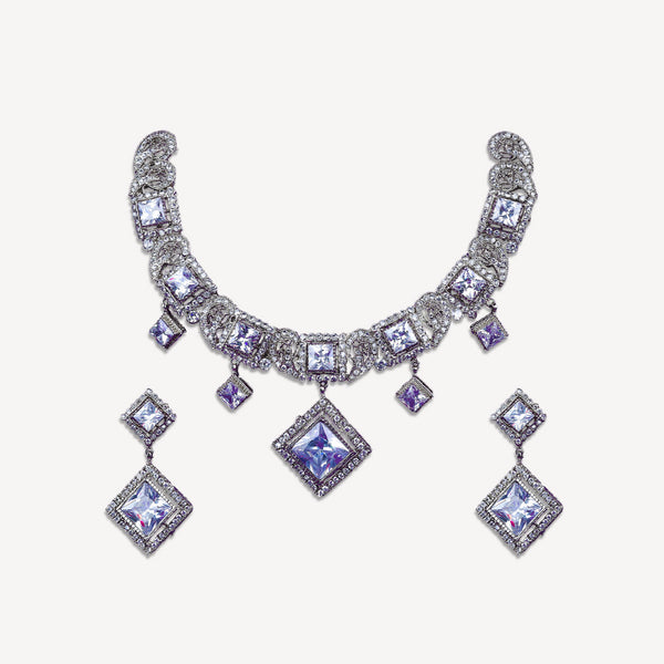 Silver-Plated with Original Zarqoon Necklace