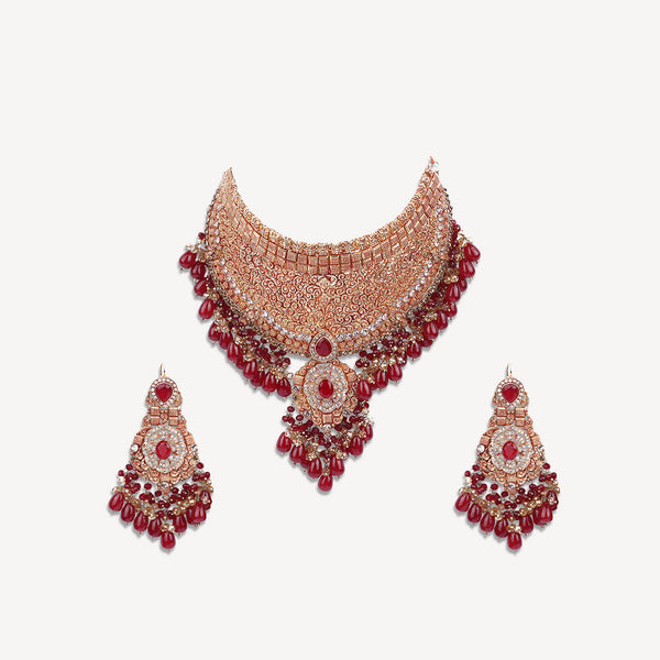 Zarqoon-e-Lal Necklace