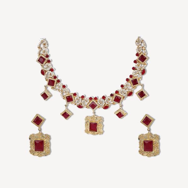 Scarlet Radiance Necklace