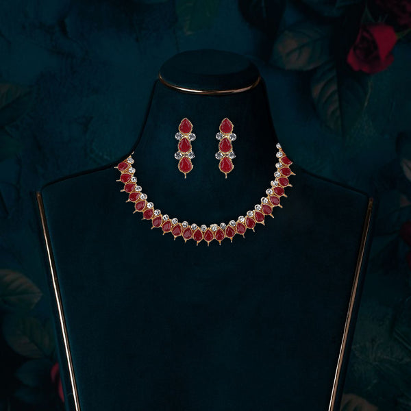 Scarlet Embrace Necklace