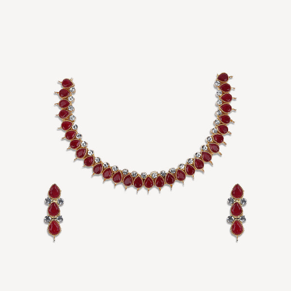Scarlet Embrace Necklace