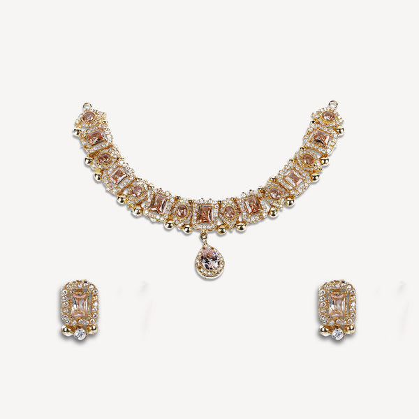 Champagne Glow Necklace