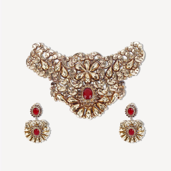 Crimson Luxe Necklace
