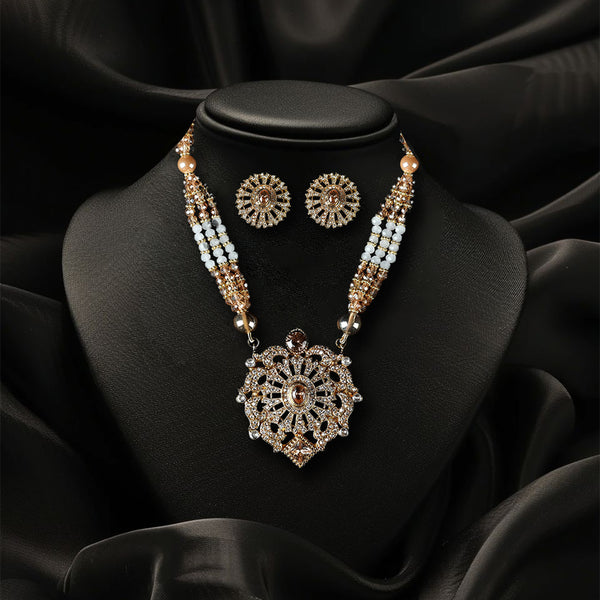 Champagne Charm Necklace