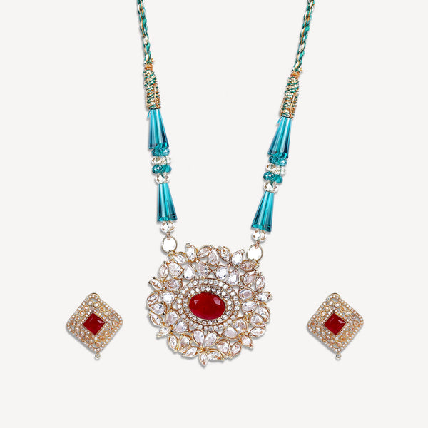 Scarlet Spark Necklace