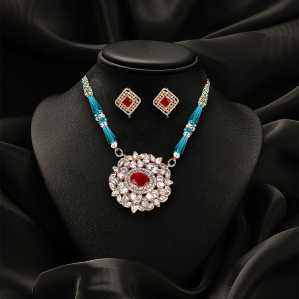 Scarlet Spark Necklace